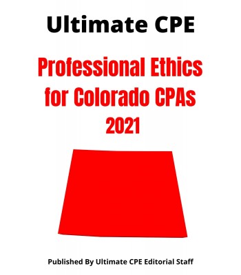 Professional Ethics for Colorado CPAs 2021